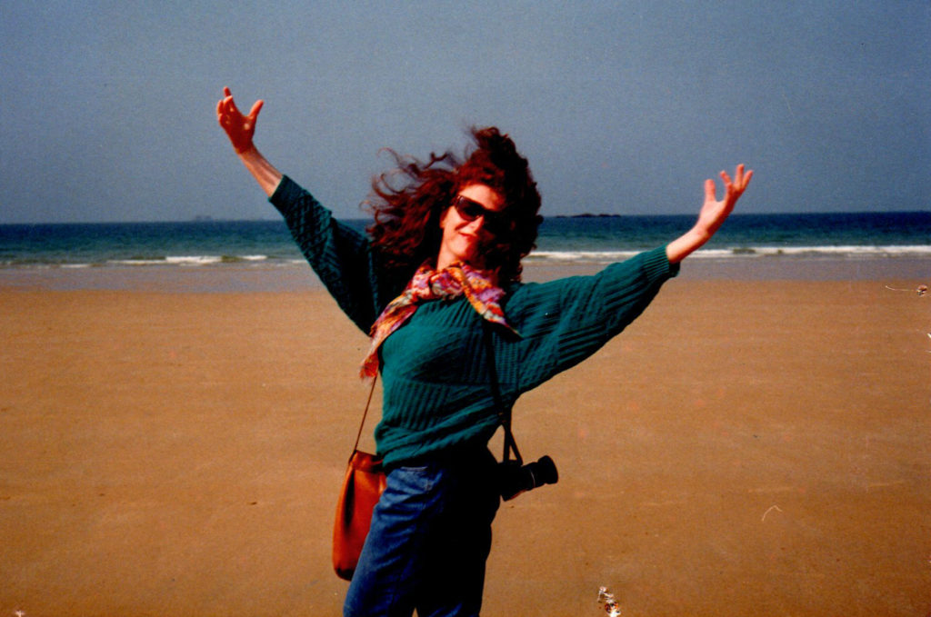 1986 10 Odile à Saint-Malo