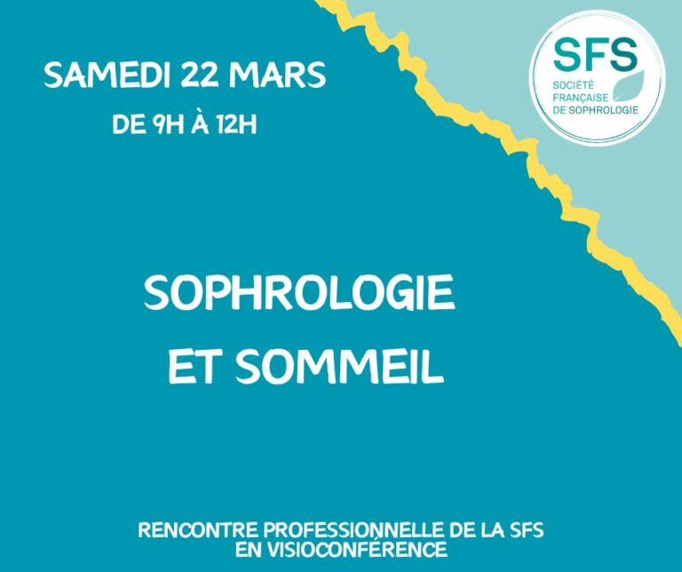 Sophrologie Sommeil - SFS - Société Française de Sophrologie