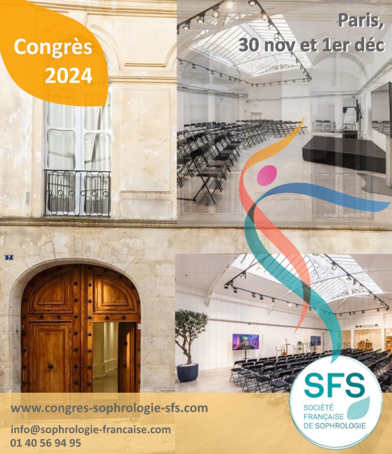 Congrès 2024 - SFS - Société Française de Sophrologie